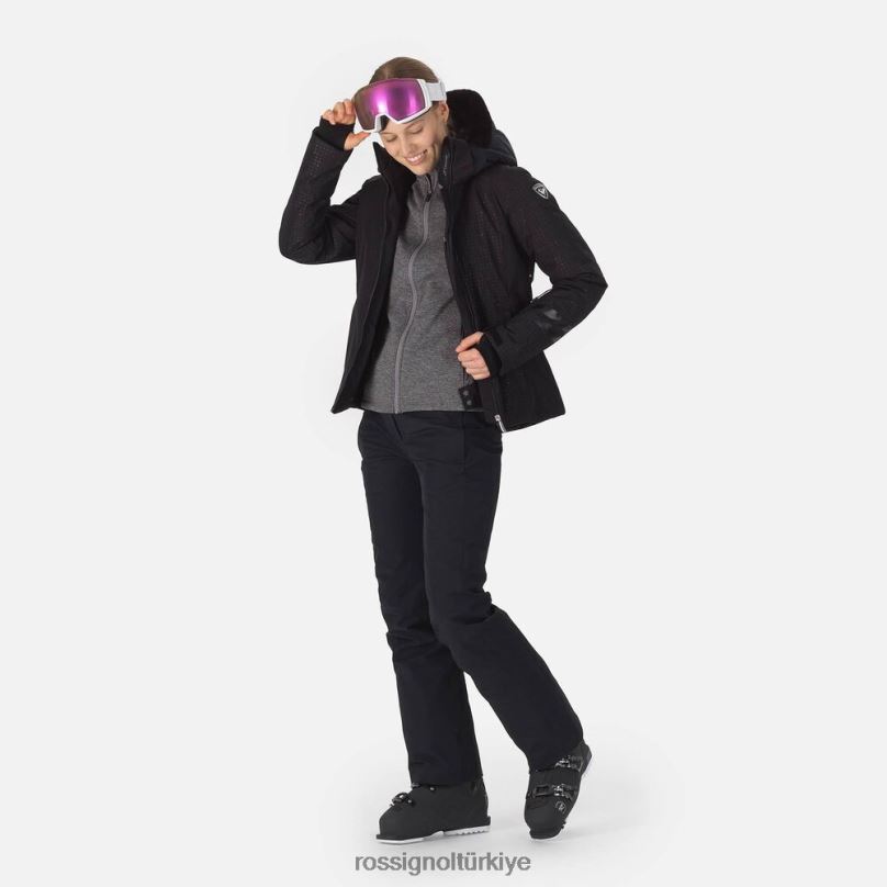 Rossignol controle kayak ceketi siyah kadınlar üstler F0TFH930 Rossignol controle kayak ceketi siyah kadınlar üstler F0TFH930